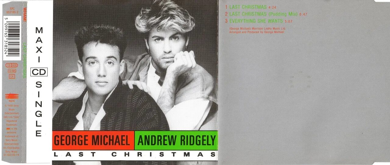 Last Christmas Эндрю Риджли. George Michael Wham. Ласт кристмас джордж