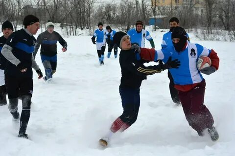 Регби на снегу