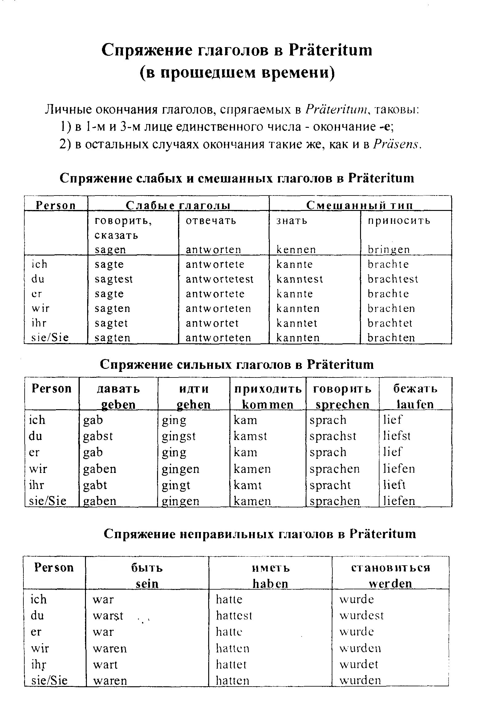 Сильные и слабые глаголы. Сильные глаголы в немецком языке. Три основные формы глаголов в немецком языке таблица. Таблица неправильных глаголов Претеритум. Сильные и слабые глаголы в немецком языке таблица.