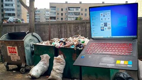 Лазаю по мусоркам