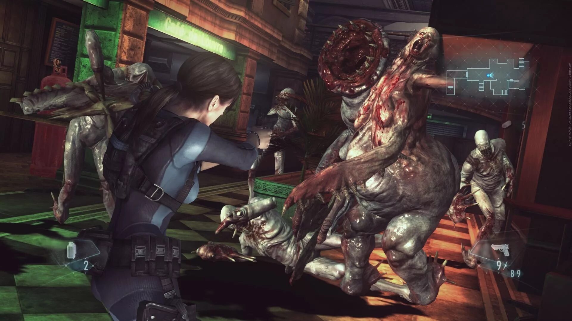 Resident Evil: Revelations unveiled Edition. Хоррор игры на одном пк