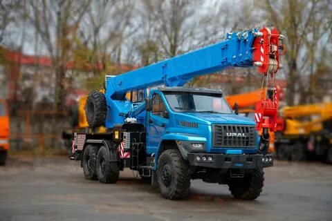 Урал 4320 кран