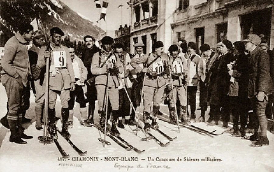 Зимние олимпийские игры шамони. Биатлон 1924 года Шамони. Лыжные гонки 1924 года в Шамони.