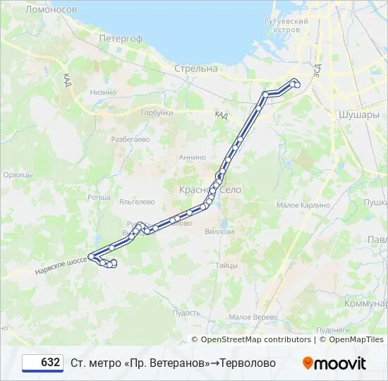 Автобус 290 маршрут на карте. 632 Маршрутка. Автобус 632 маршрут. Автобус 632 расписание. Проспект ветеранов Петергоф маршрутка.