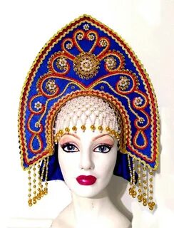 Кокошник рисунок
