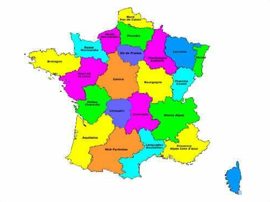 Carte de France Regions. La France Regions. Regions Francaises. Деление Франции на регионы карта. Region de france