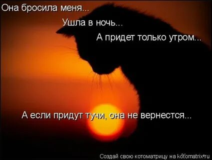 Она бросила меня 1 час