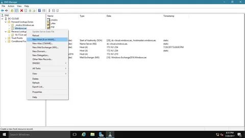 Dns server 2016