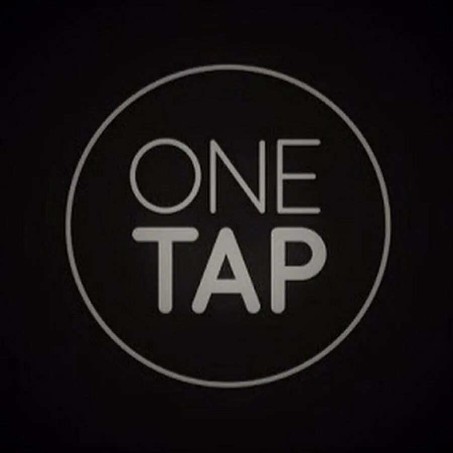 Читы лого. One tap аватарка. Логотип one tap. 1tap эскиз.