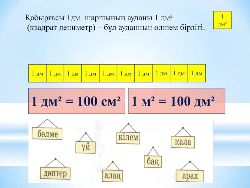 1 квадратный метр минус 10 квадратных. Квадратный дециметр. Дециметр в квадрате. См и дм в квадрате. 1 Квадратный дециметр.