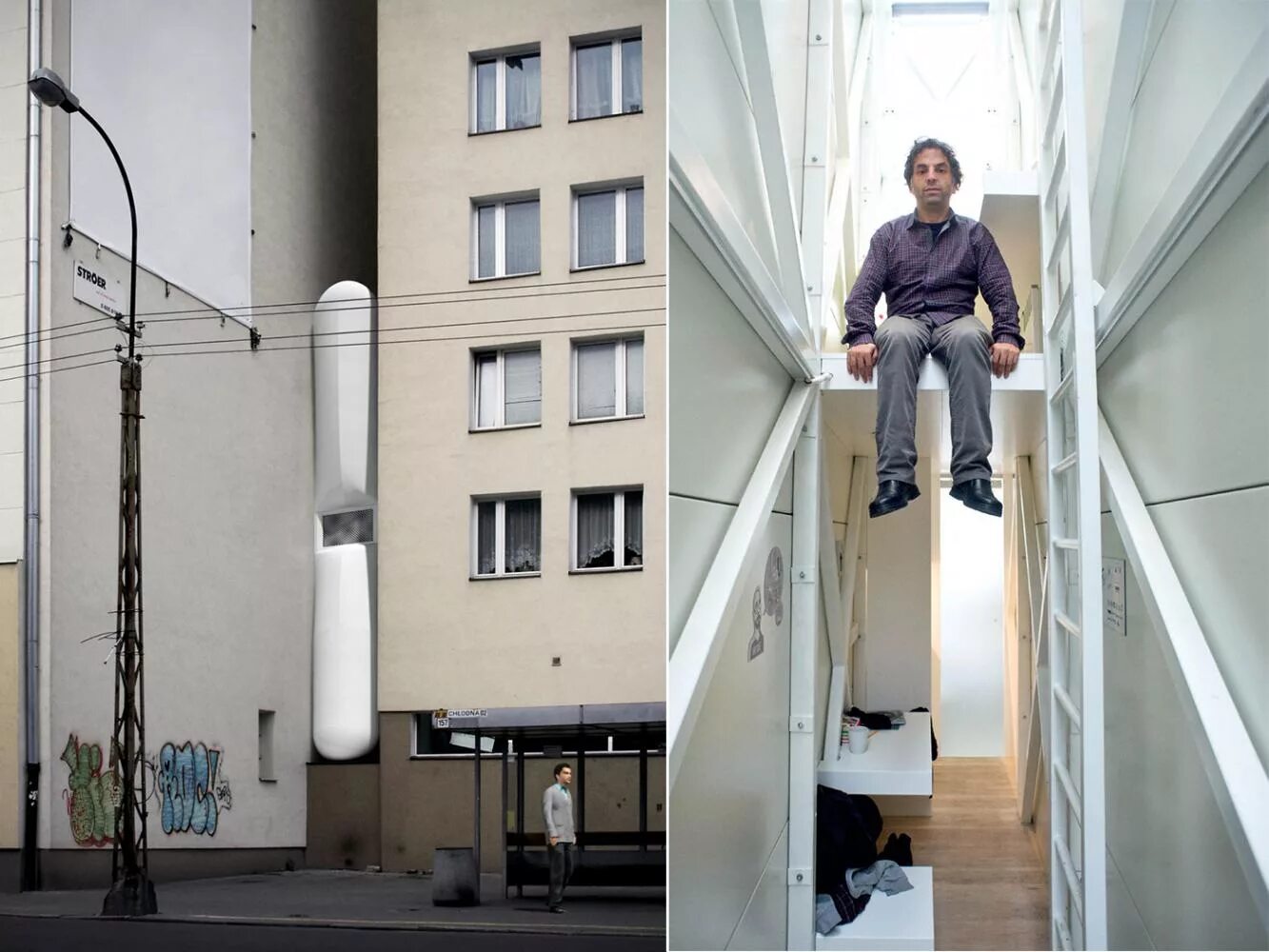 Самый узкий дом в мире. Самый узкий дом. Дом керета польша. Самый узкий дом в мире. Keret house, варшава.