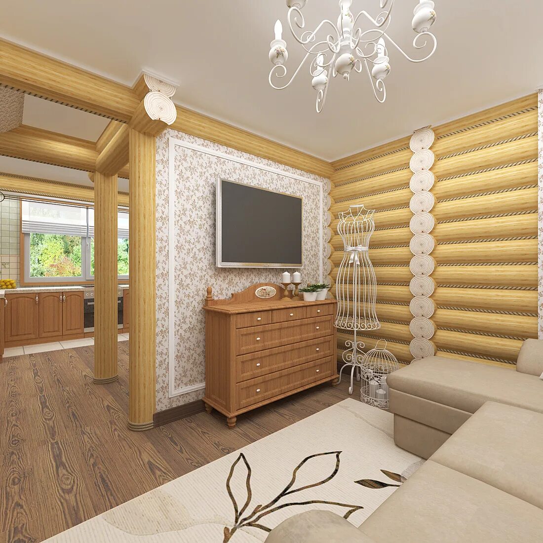 отделка домов изнутри. кухня-гостиная в частном доме с лестницей. отделка таунхауса внутри. кухня гостиная с камином. интерьер частного дома из бруса.