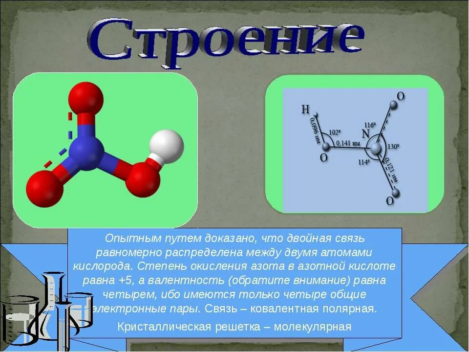 Азотная кислота и соли азотной кислоты презентация 9 класс. Азотная кислота формула соединения. Азотная кислота и ее соли 9 класс. Строение азотной кислоты связь. Валентность азота 4 в соединениях