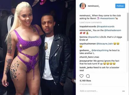 Bow Wow Looks Like He’s Star Struck Over Adult Dancer Renni Rucci.