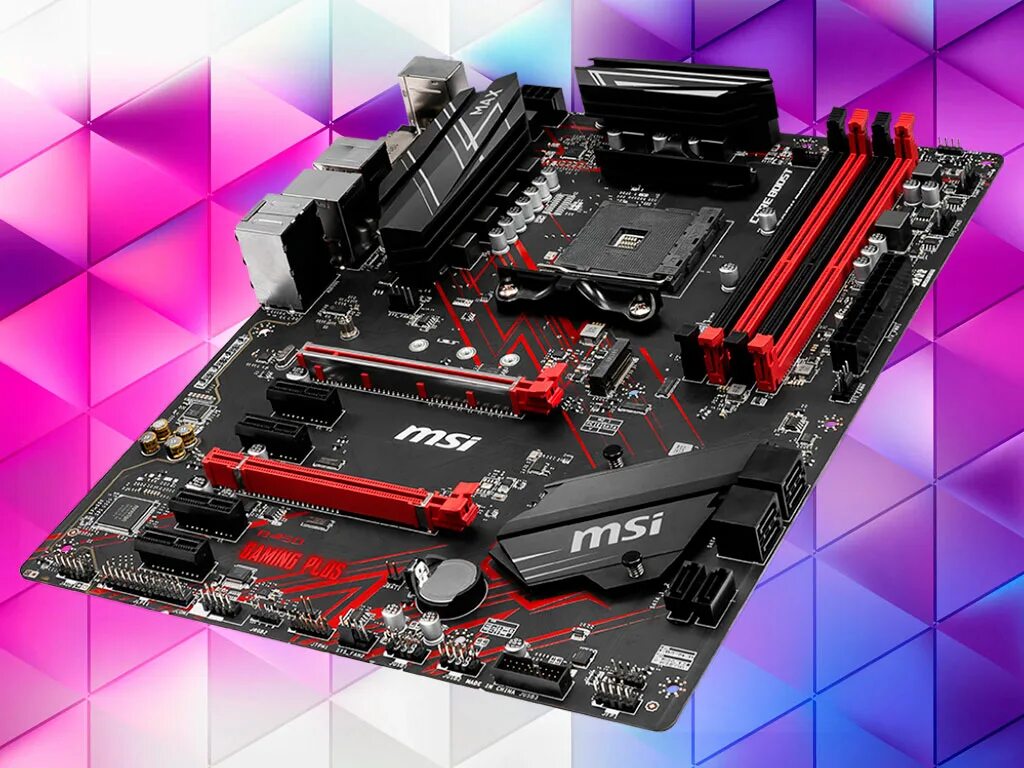 Материнская плата b450 msi gaming plus max