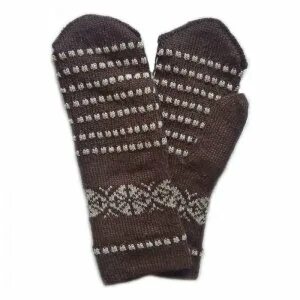 Варежки из верблюжьей шерсти