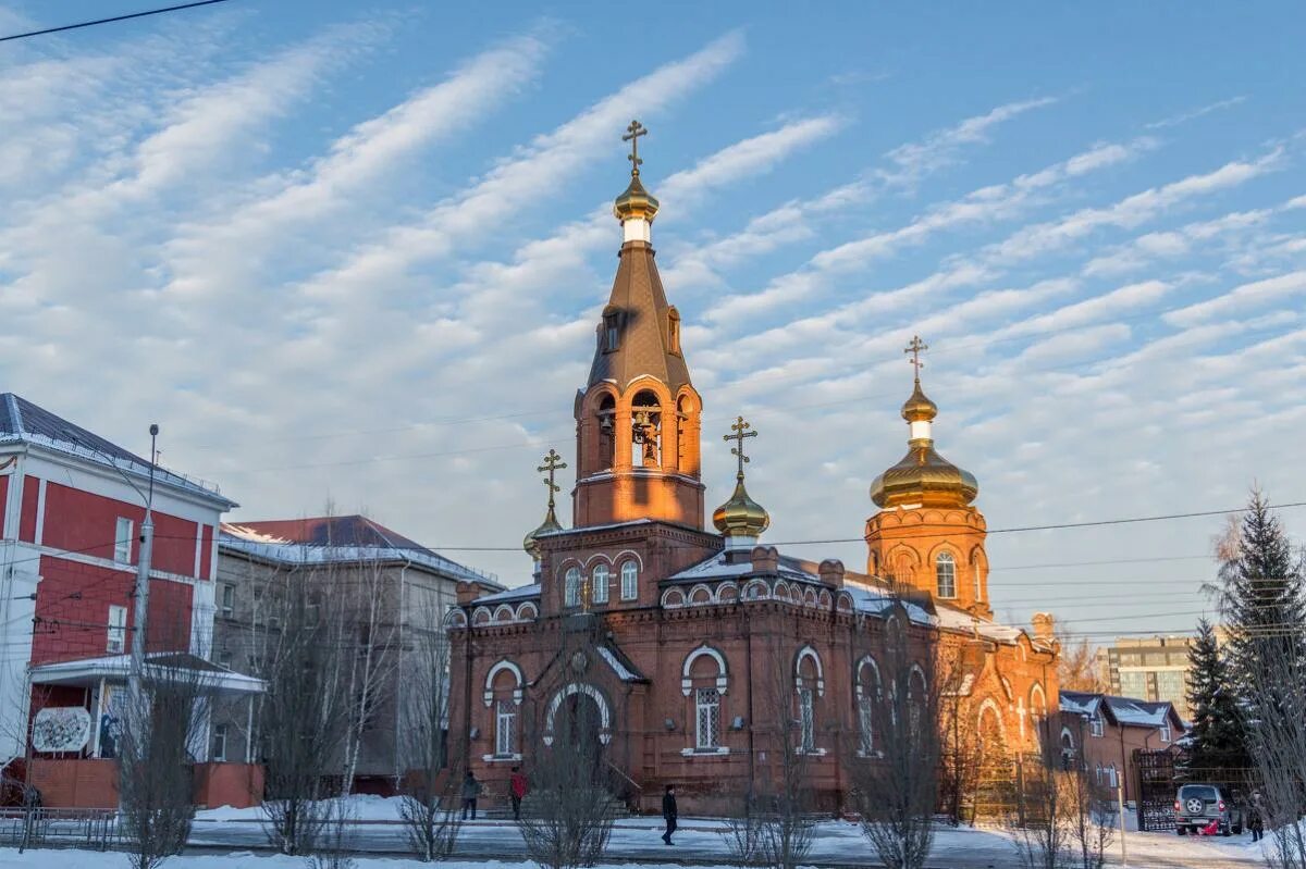 Св барнаул. Никольская Церковь Барнаул. Покровская Церковь Барнаул.