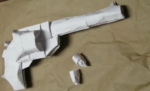 Paper gun