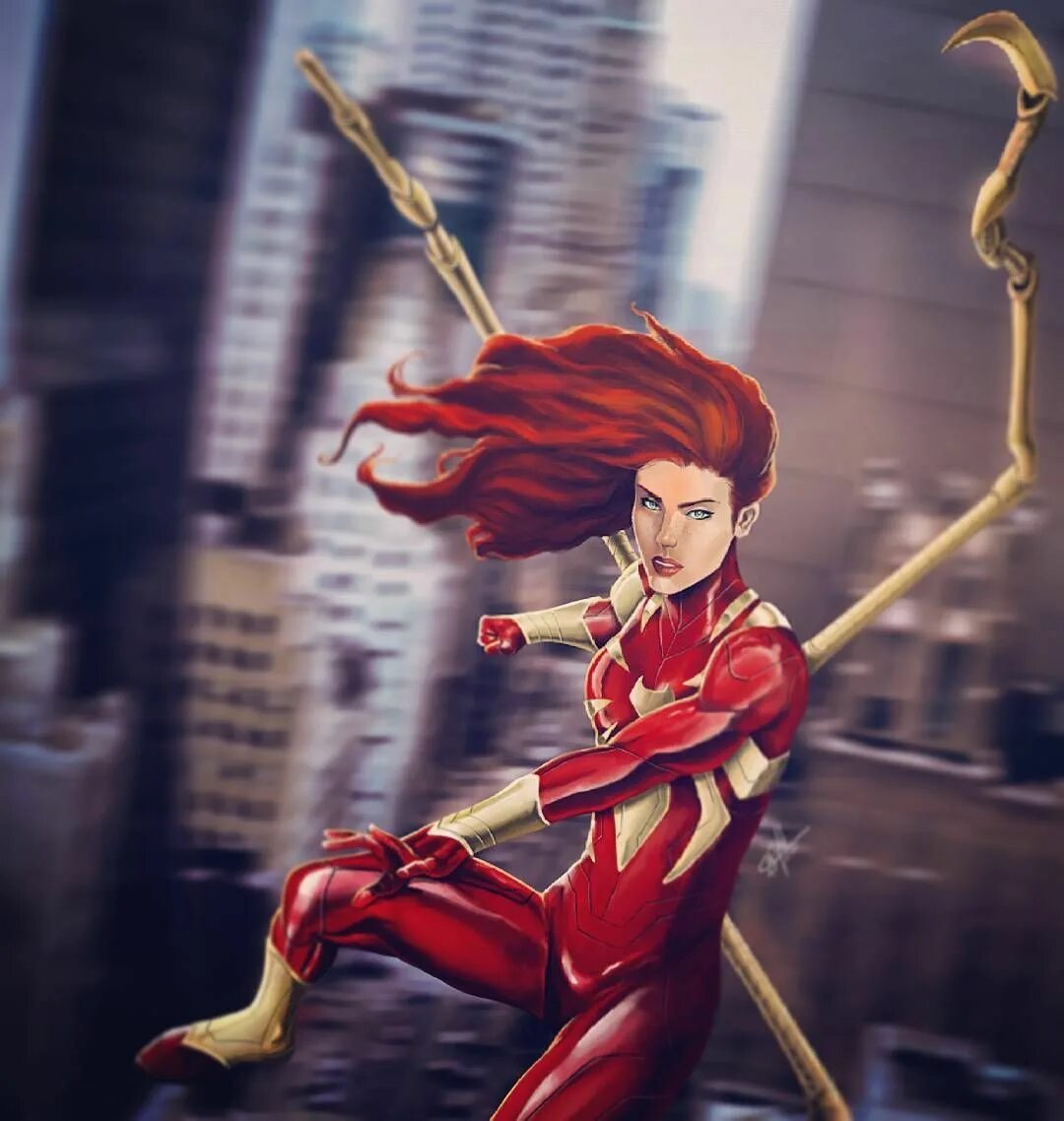 Iron Spider Mary Jane. Avengers Academy Mary Jane Watson Iron Spider.