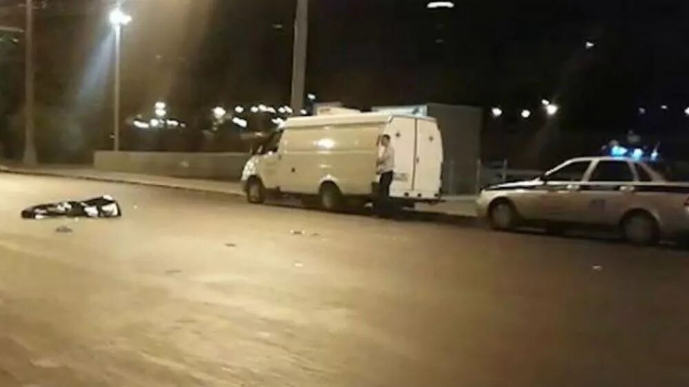 Сбитый мерседесом