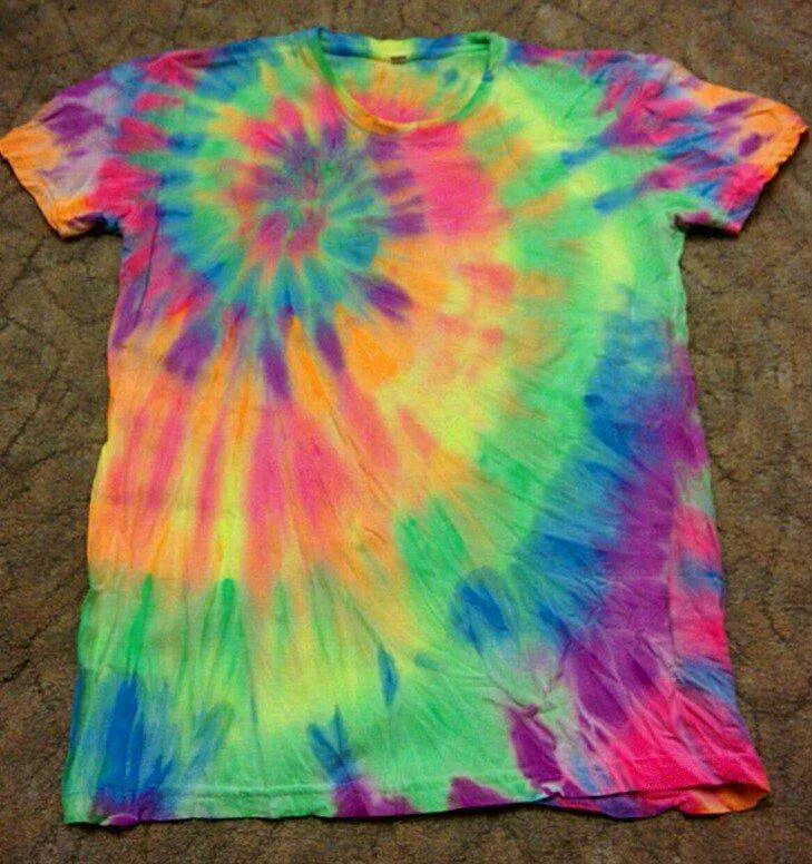 Техника Tie-Dye. Узелковый батик футболка. Красим футболку. Покрасить футболку.