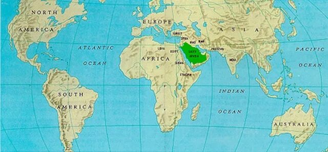 Саудовская аравия какой континент. Саудовская Аравия материк.