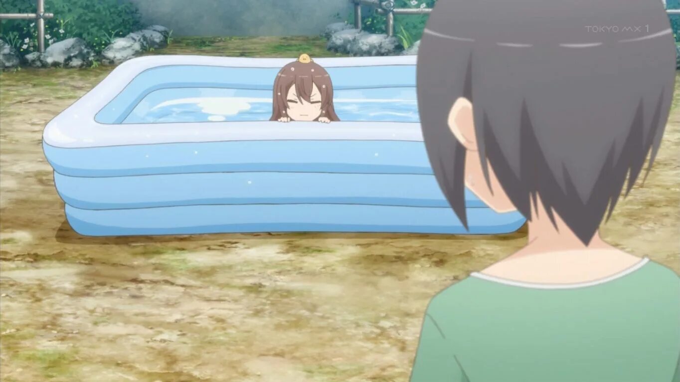 She was lost. Lost her Bikini anime. Lost her Bra and Bikini anime.