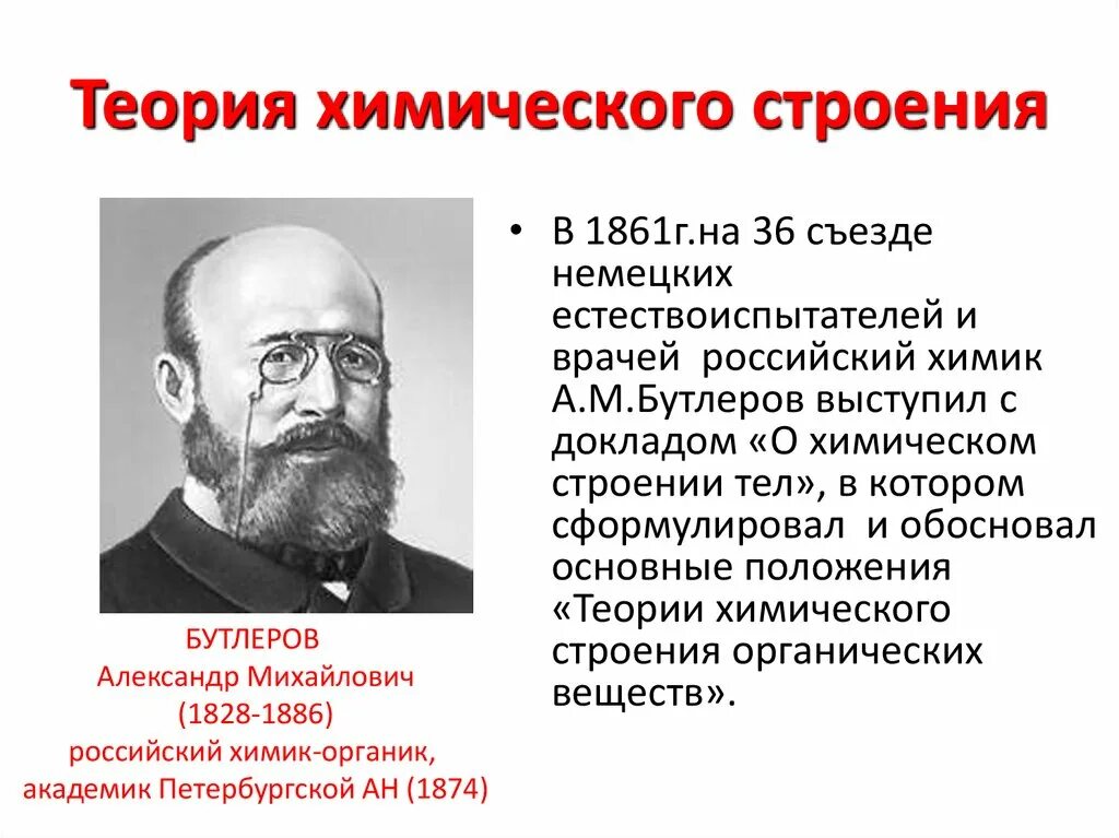 Теория химического строения. Положения теории химического строения. Теория химического строения вещества. Основные положения теории химического строения.