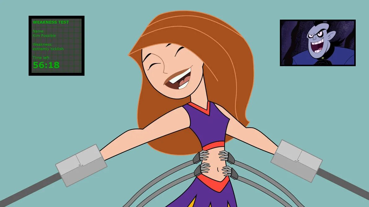 Kim possible щекотка. Tickle Kim 5.