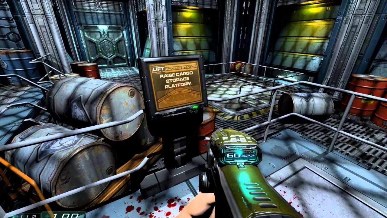 Doom coop. Дум 3 редукс. гробница doom 3. doom 3 alpha.