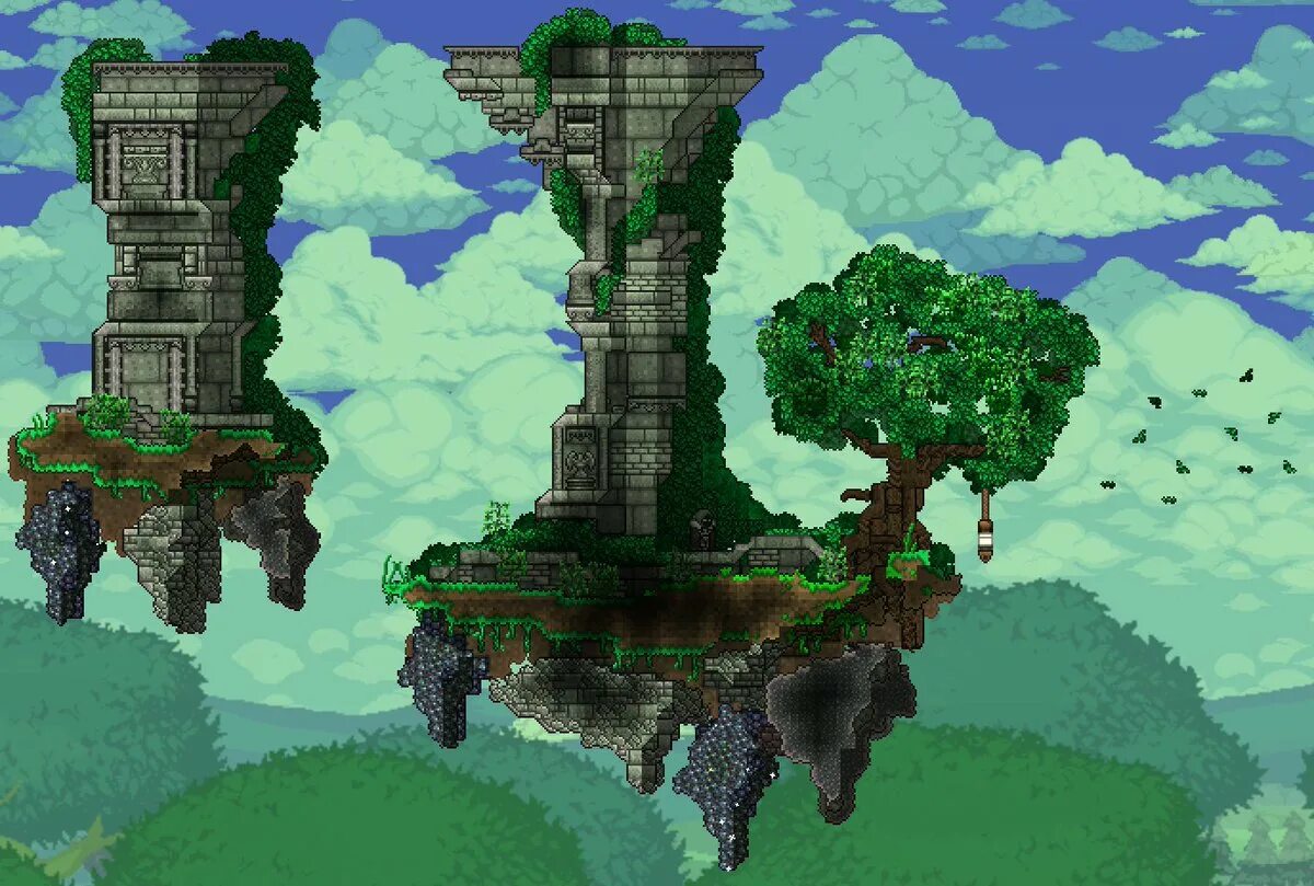 Пак на террарию. Небесные башни террария арт. Terraria Zenith 1.4.3. Террария 1.1 маинстон. Zenith Terraria крафт.