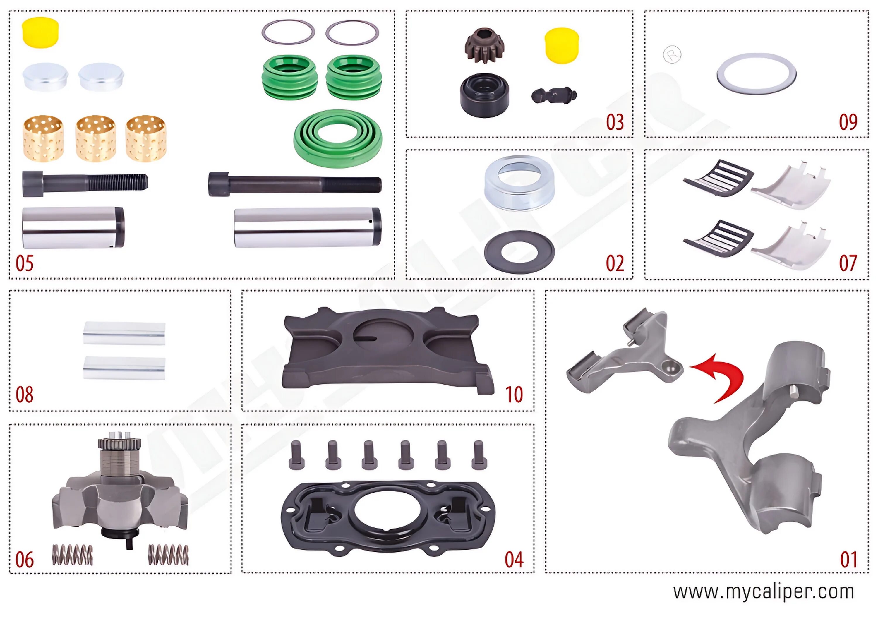 РМК суппорта WABCO Pan 22.1. Суппорт WABCO Pan 19-1. Суппорт WABCO Pan 22-1. Ремкомплект суппорта WABCO Pan 22-1.