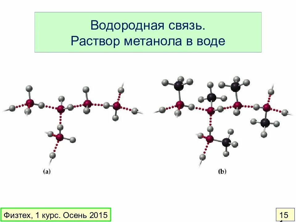 Раствор водородного соединения. Этанол водородная связь схема. Метанол схема образования водородной связи. Водородные связи между молекулами метанола. Метанол водородная связь.