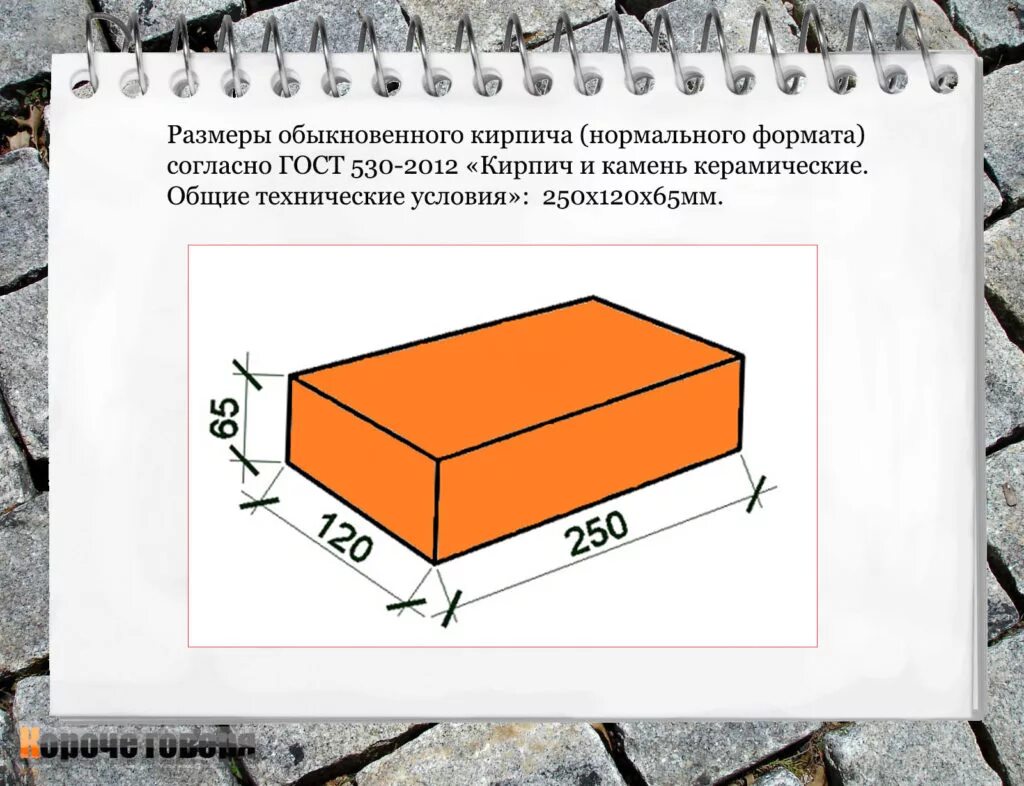 Размер кирпича красного обыкновенного. Кирпич глиняный обыкновенный Размеры. Размеры кирпича стандартного красного. Кирпич одинарный полнотелый Размеры. Толщина ширина длина линия