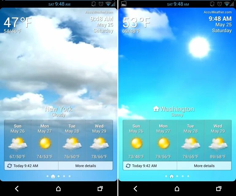 Huawei weather