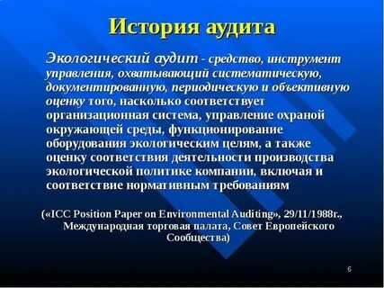 Аудит возник