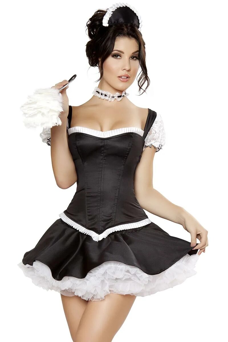 French maid. Костюм горничной. Девушка в костюме служанки. Девушки в костюмах горничных.