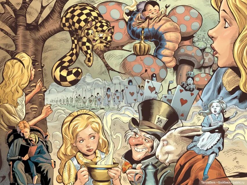 В стране чудес 1 глава читать. Иллюстрация к 1 главе Алиса в стране чудес. Льюис Кэрролл приключения Алисы в стране чудес. Иллюстрация к книге Алиса в стране.