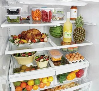 Холодильник еда
