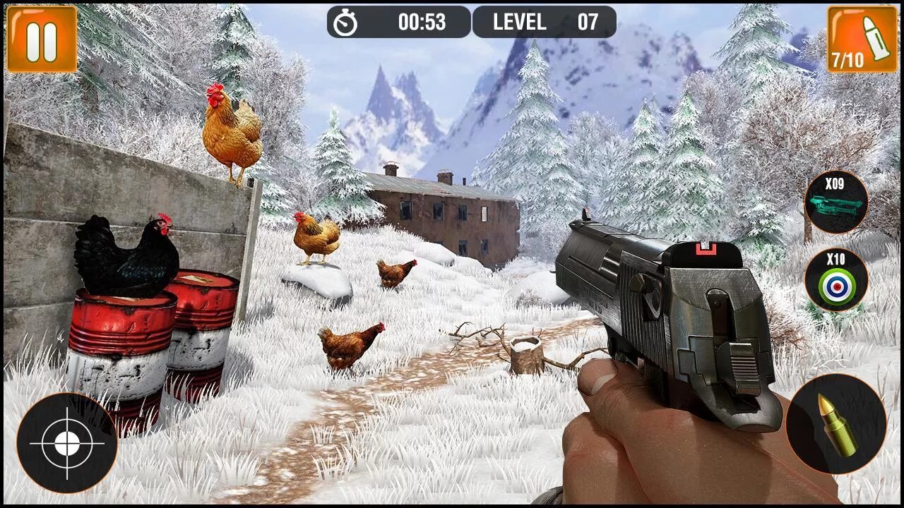 Chicken gun 4.0 взломанная версия. Чинкин Ган. Игра цыпленок с пистолетом. Игра Чикен Ган. Игра злые курицы.