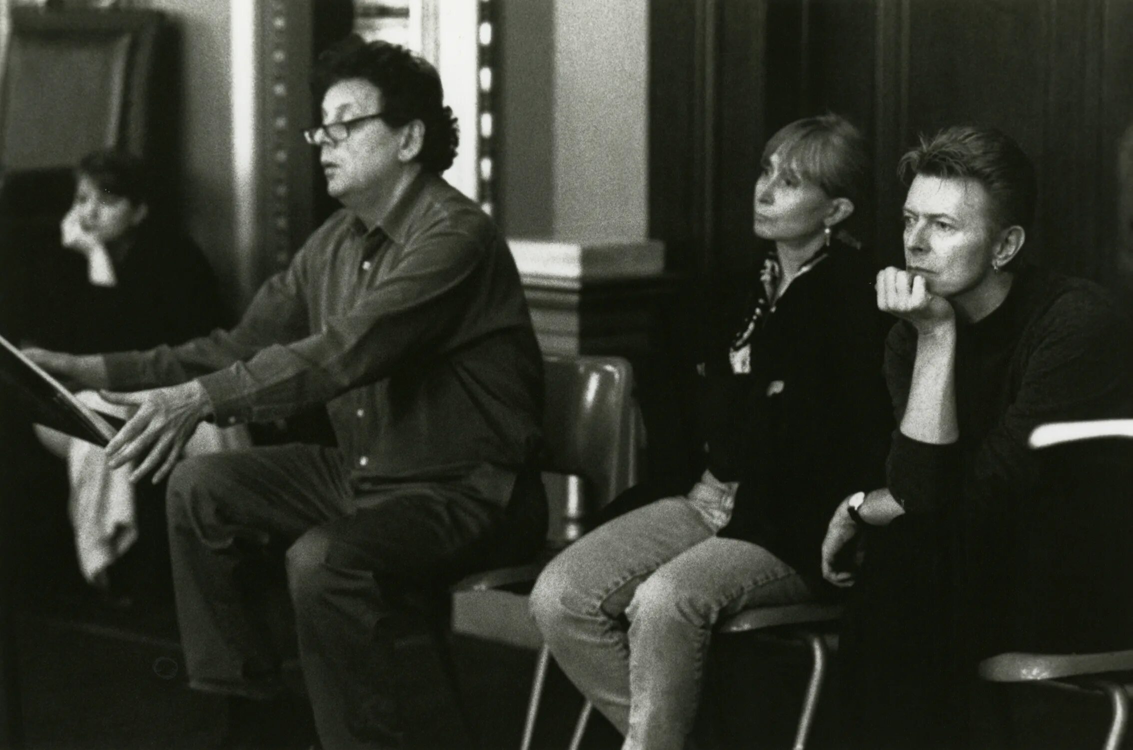 Glass heroes. David Bowie Rehearsal. Philip Glass "dancepieces".