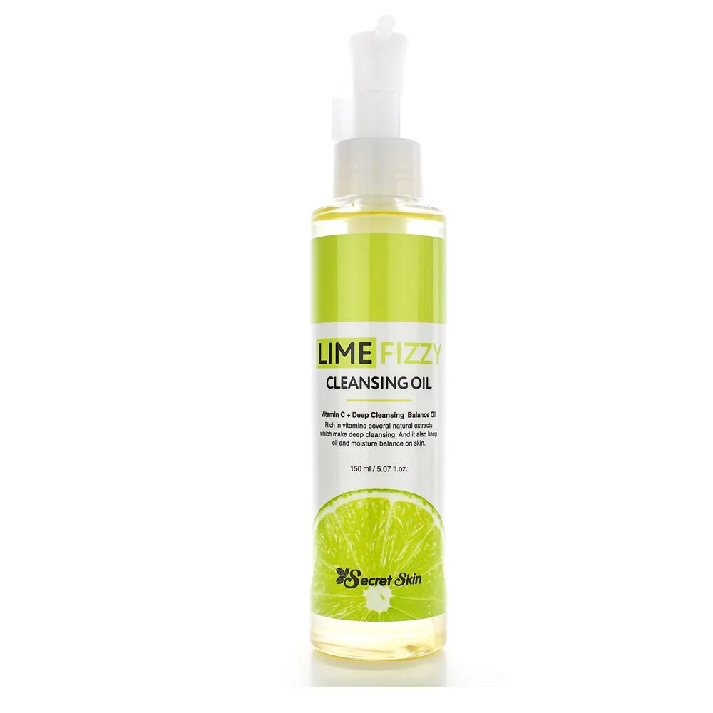 Гидрофильное масло с витамином с. !гидрофильное масло lime fizzy cleansing oil secretskin, 150 мл. secret skin lime fizzy cleansing oil. секрет скин гидрофильное масло лайм.