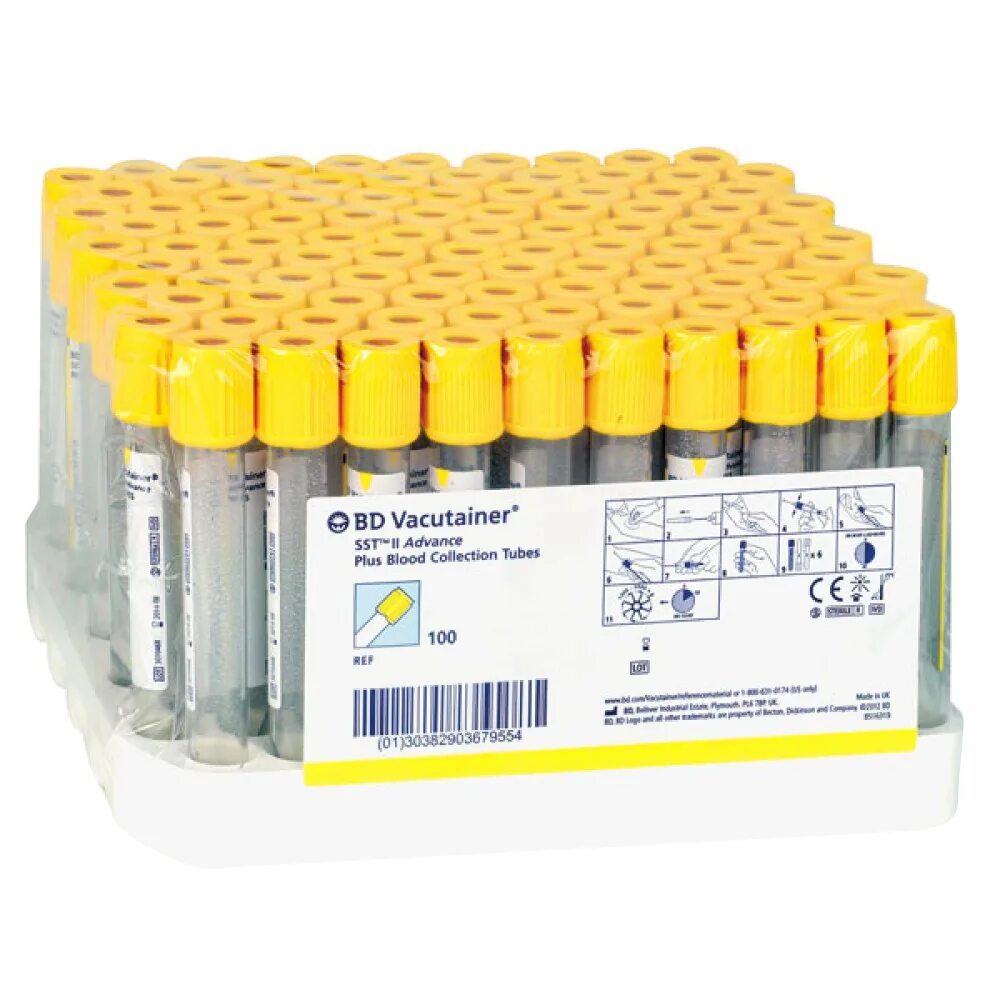 Активатор свертывания и гель. Пробирки bd Vacutainer Plus SST II Advance с крышкой bd Hemogard 2.5мл, 100шт/уп. Bd Vacutainer пробирки 3.5ml SST. Пробирка вакуумная 5 мл с активатором свертывания 13х75 мм. Пробирки «bd Vacutainer® SST™ II Advance Plus».