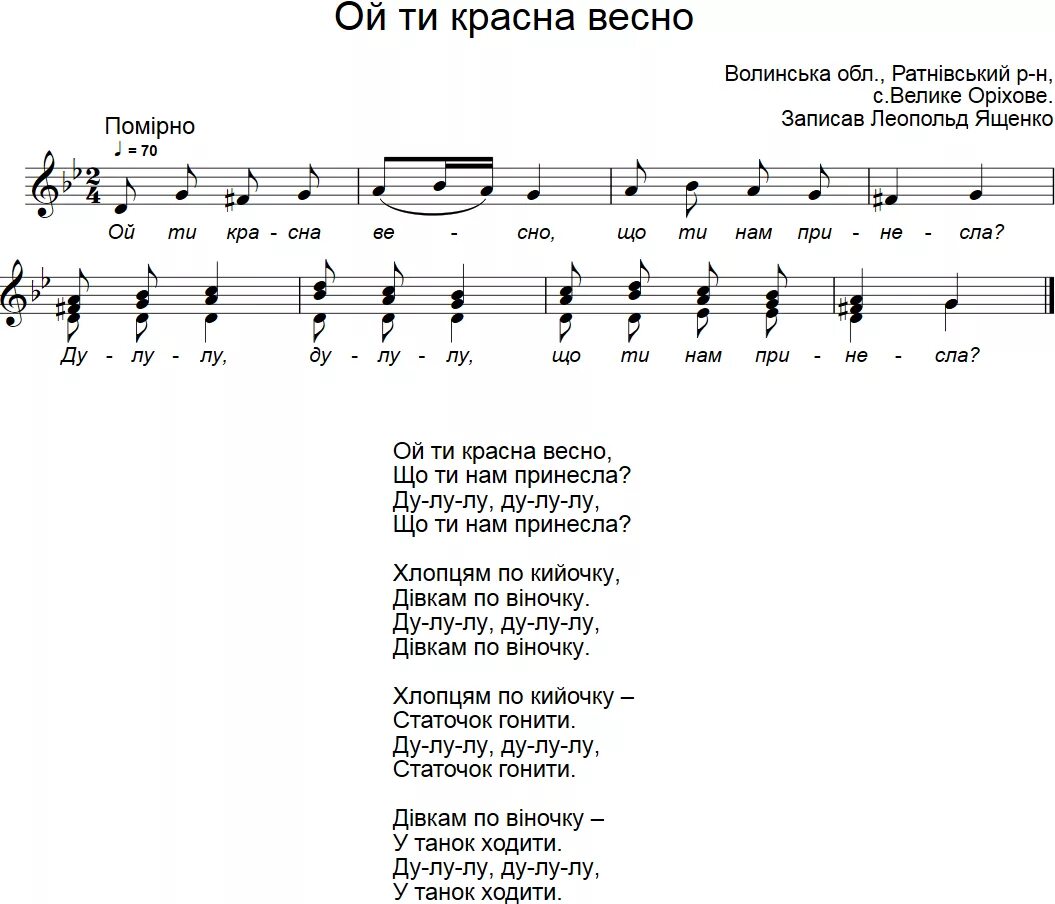 Песни не пришла называется. Обрядовые песни Ноты. Украинские песенки текст. Веснянки Ноты для детей. Веснянка Ноты для младшей группы.