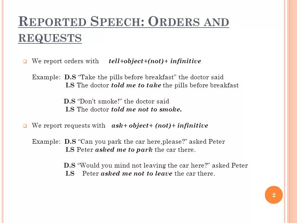 Reported Speech requests. Reported Speech Commands. Reported Speech orders and requests. Reported Commands упражнения.