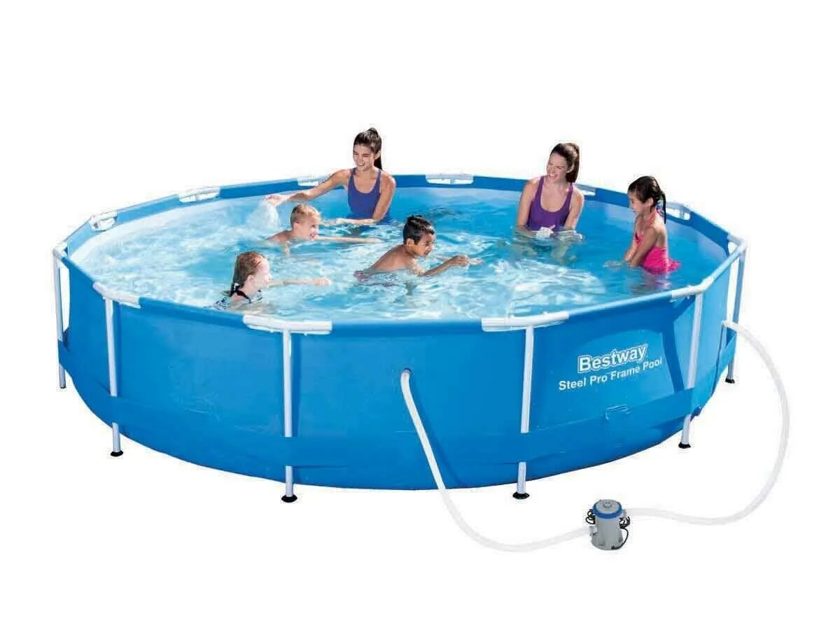 Bestway steel frame pool. 56416 bestway. bestway 3.66. bestway бассейн 366x76. каркасный бассейн bestway 030557 3.66 м x 0.76 м 6473 л.