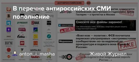 Федеральные сми