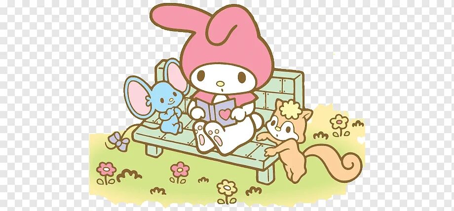Зайчик из мультика hello kitty
