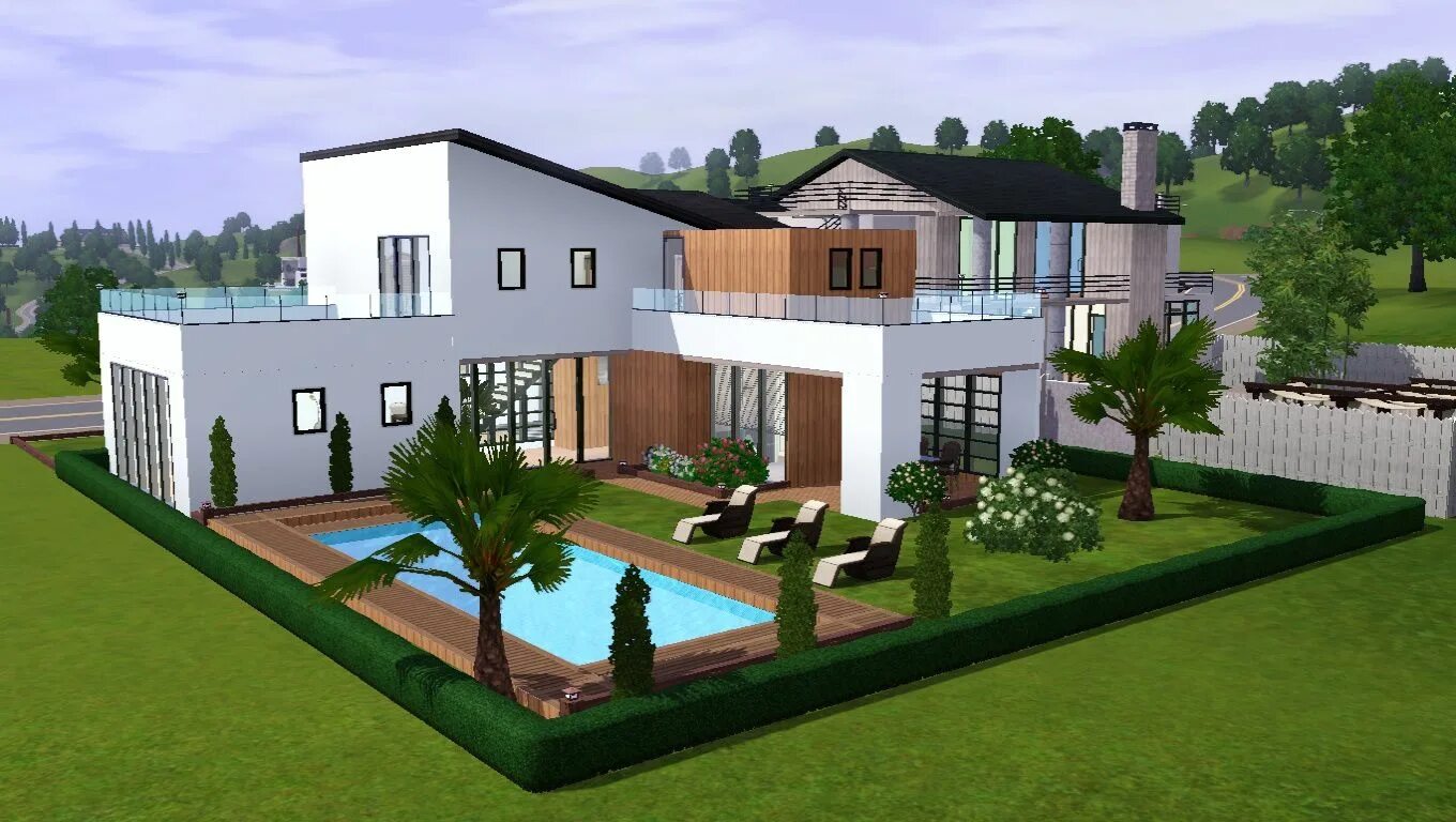 Создать дом в городе. Современный дом в симс 3. sims 3 maison moderne. симс 3 villa paraíso. план виллы sims 4.