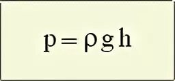 P pgh в физике. Формула давления жидкости и газа. давление в жидкости и газе формула. формула давления pgh. формула ро же аш физика.